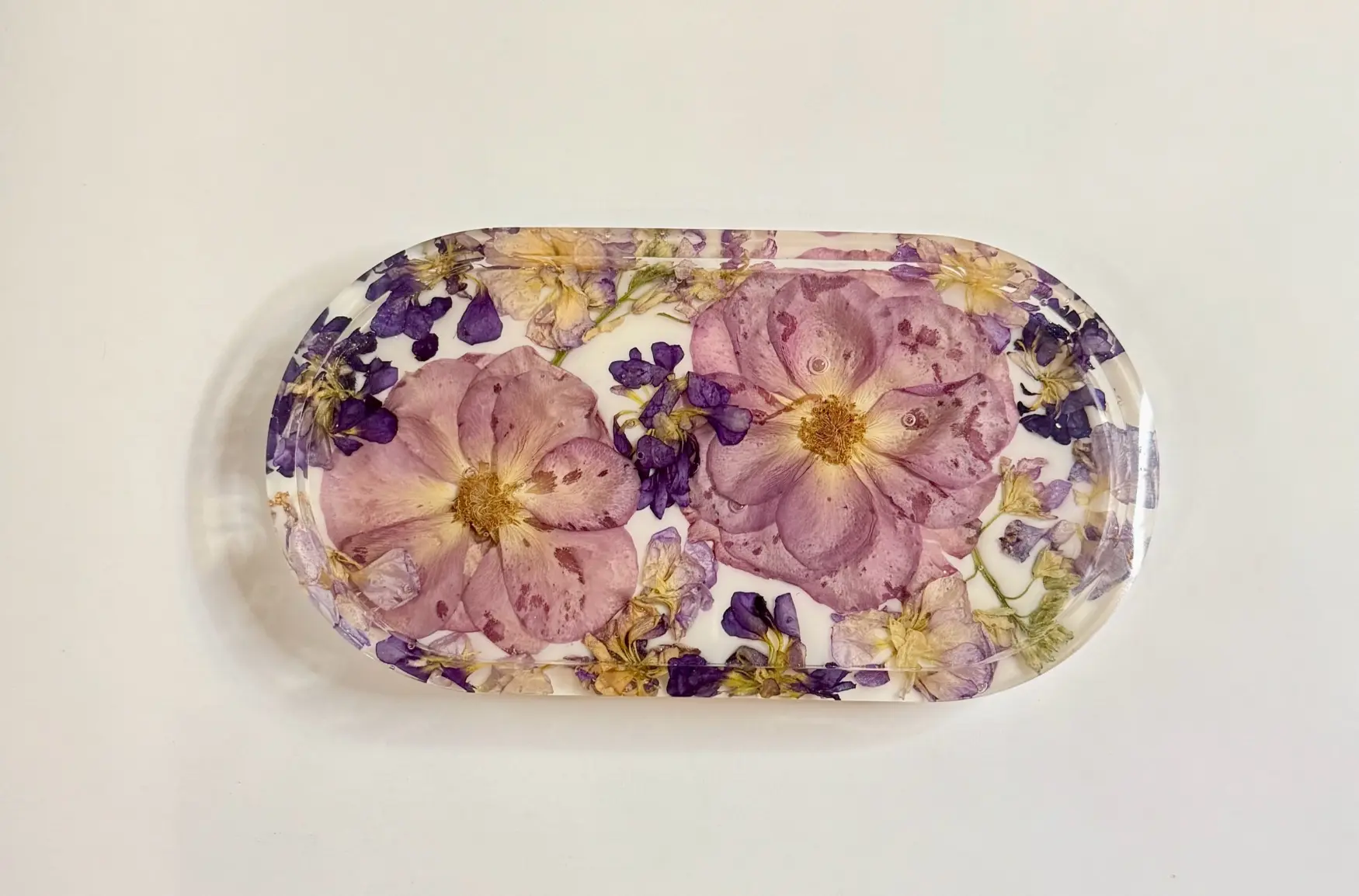 Mixed Purple Rose + Stock Jewelry Tray