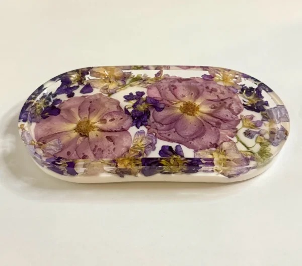 Mixed Purple Rose + Stock Jewelry Tray