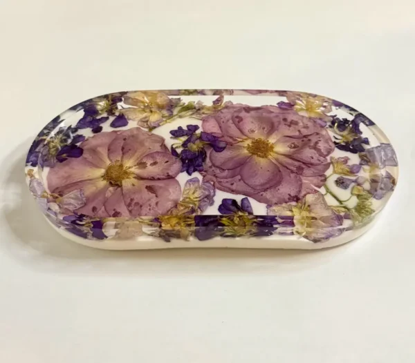 Mixed Purple Rose + Stock Jewelry Tray