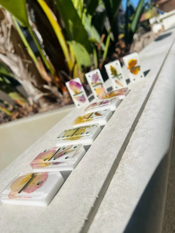 Floral Domino Set
