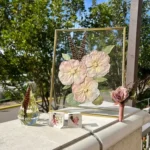 Gold Free Standing Pressed Frame