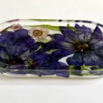 Deep Purple Lisiantha Jewelry Tray