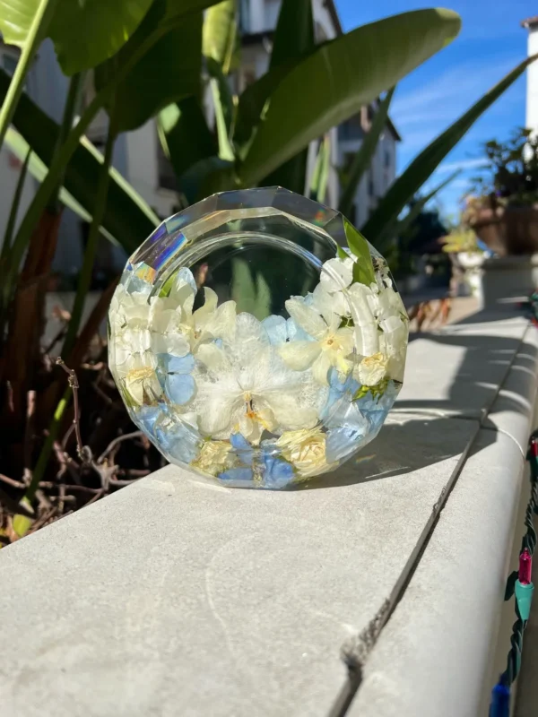 Faceted Edge Trinket Dish/Jewelry Tray