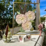 Gold Free Standing Pressed Frame