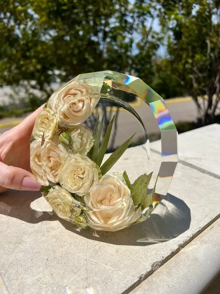 Faceted Edge Trinket Dish/Jewelry Tray