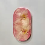Pink/White Orchid Jewelry Tray; Style 2
