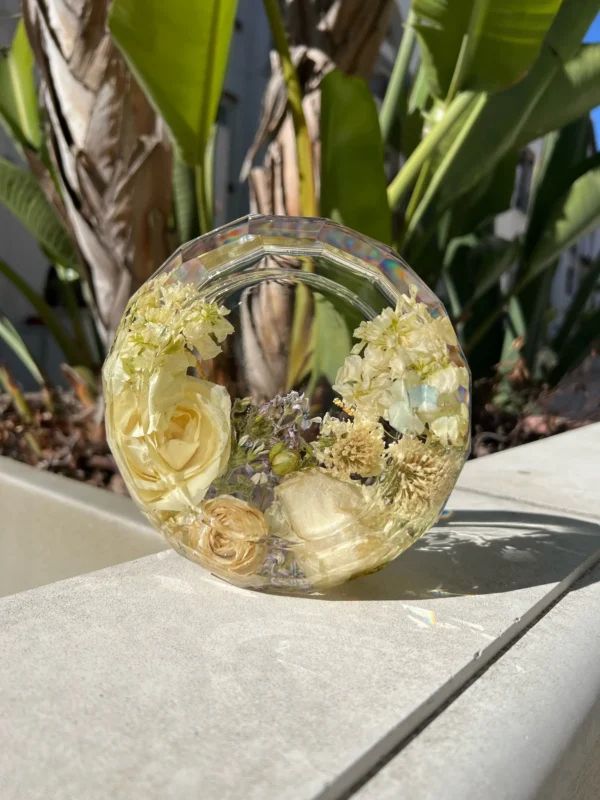 Faceted Edge Trinket Dish/Jewelry Tray