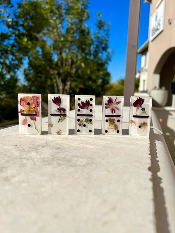 Floral Domino Set