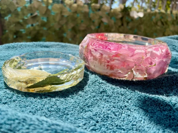 Faceted Edge Trinket Dish/Jewelry Tray