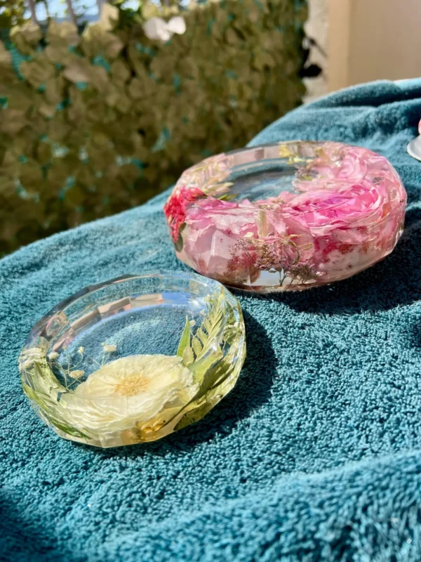 Faceted Edge Trinket Dish/Jewelry Tray