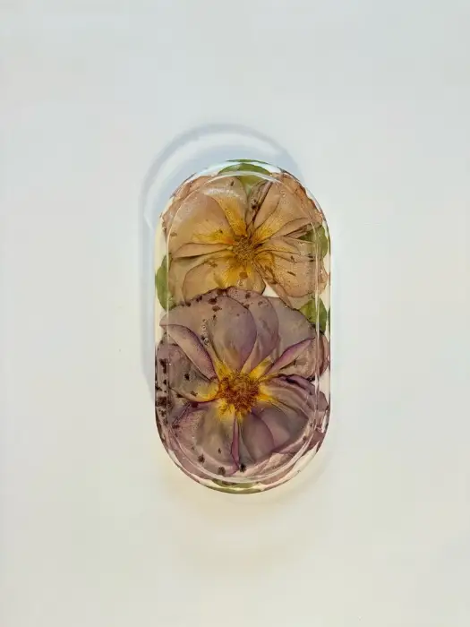 PurpleApricot Rose Jewelry Tray