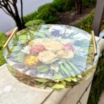 Circle Resin Trays