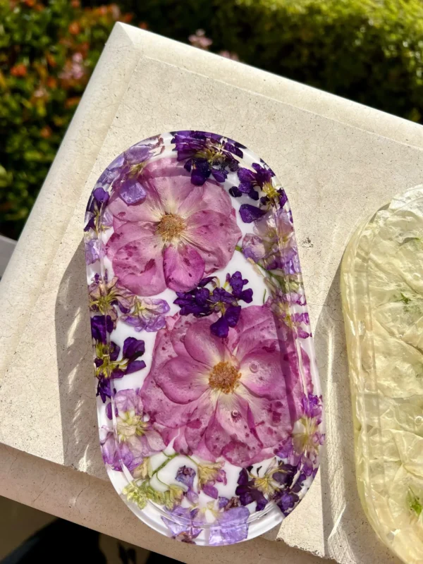 Racetrack Shape Jewelry Tray/Trinket Dish