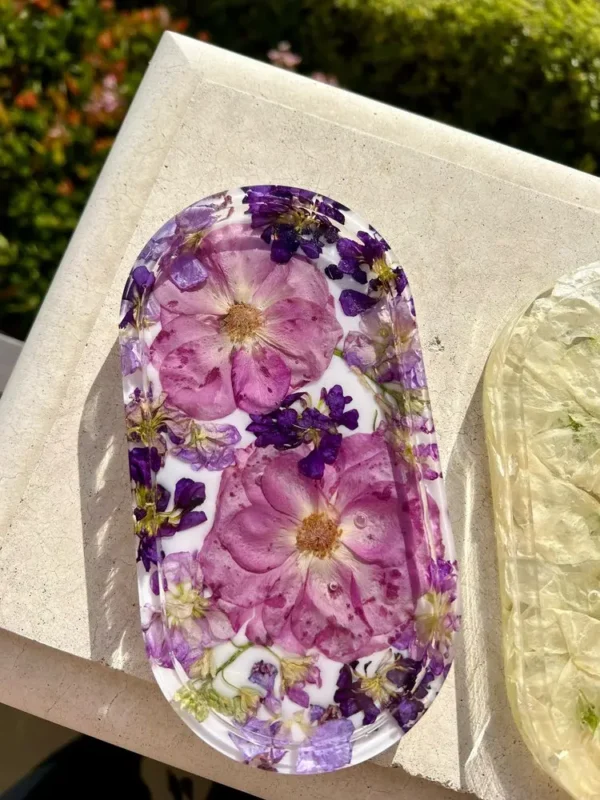 Racetrack Shape Jewelry Tray/Trinket Dish