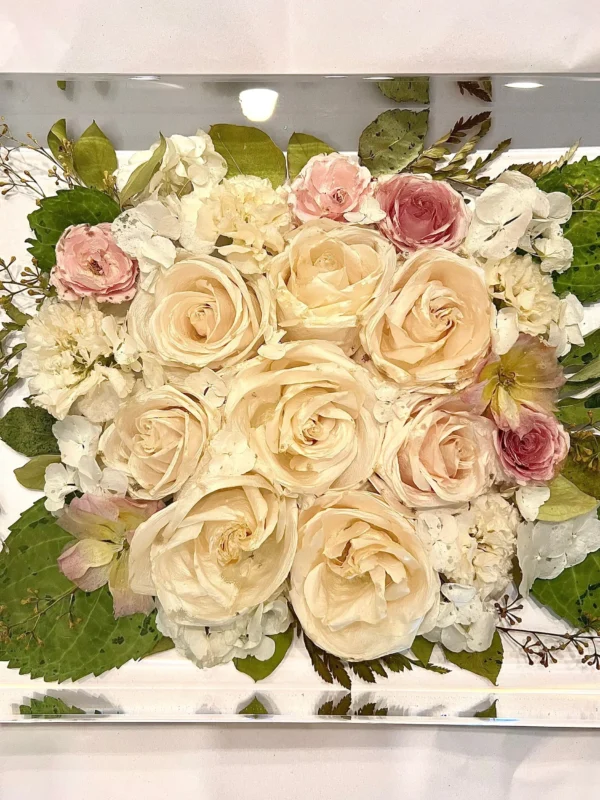 Acrylic Trays-Filled, Full Flowers