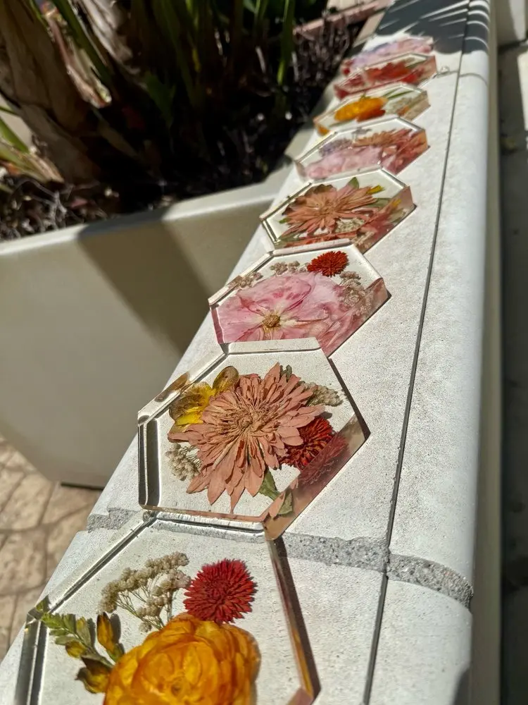 Hexagon Coasters (Set of 4)