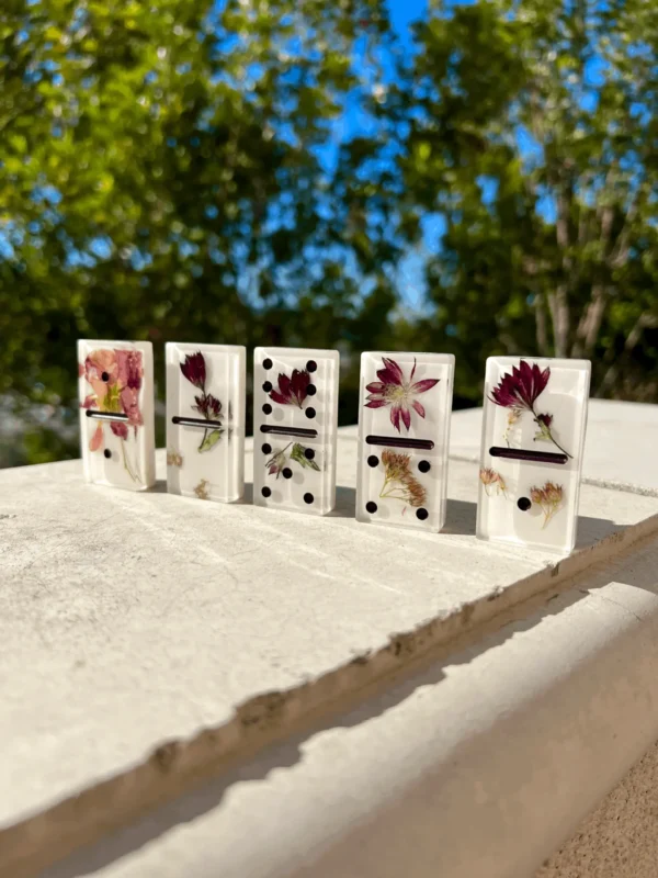 Floral Domino Set