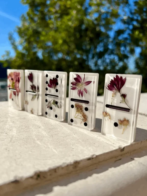 Floral Domino Set